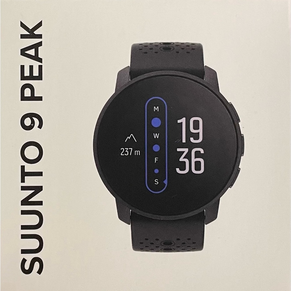 Suunto 9 Peak GPS Smartwatch + Suunto 24mm Urban 5 Microfiber